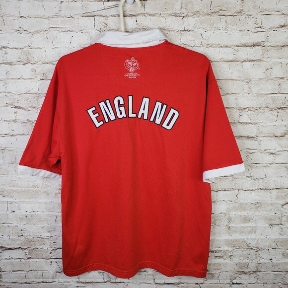 Vintage Fifa Mens 2006 World Cup England National Football Team Jersey size L - Picture 1 of 7